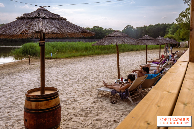 La plage et guinguette des Étangs de Hollande - photos