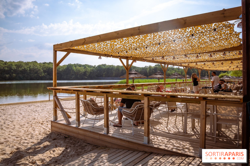 La plage et guinguette des Étangs de Hollande - photos