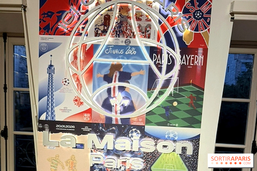 Ici C’est Paris La Maison : installation artistique du pop-up PSG