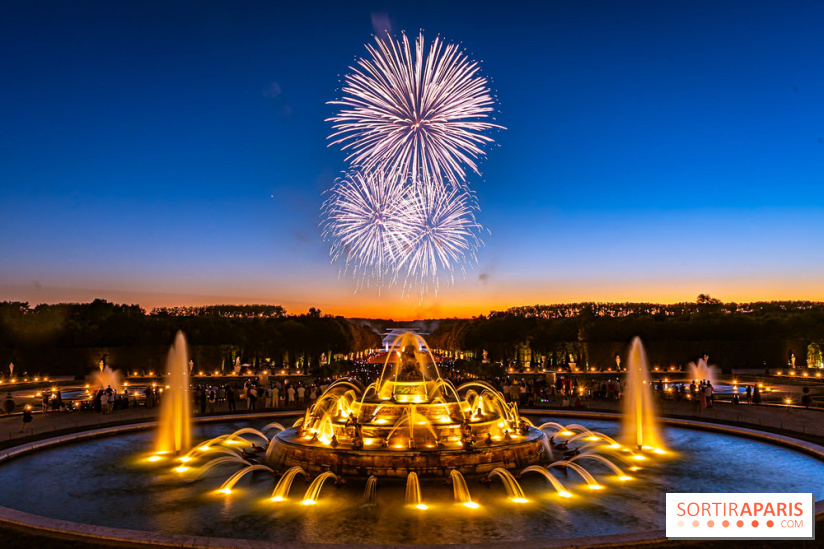 Les Grandes Eaux Nocturnes spéciales Indépendance Américaine, les photos