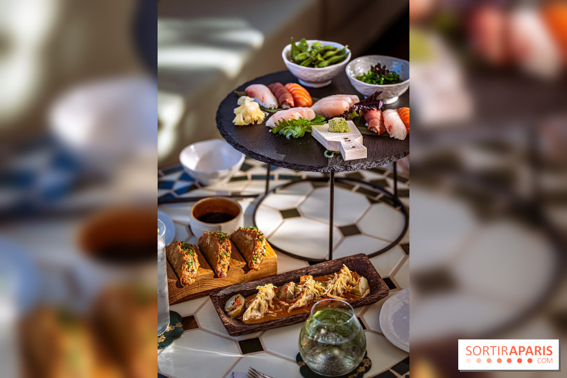 Le Rooftop du Fouquet's, bar à cocktail et cuisine fusion japonaise - photos