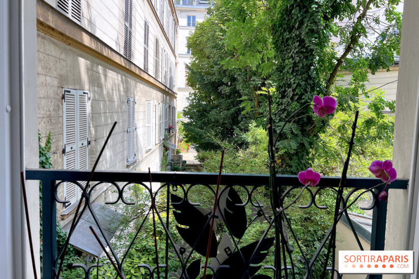 Cantine de la Maison de la culture arménienne - Cour intérieure verdoyante