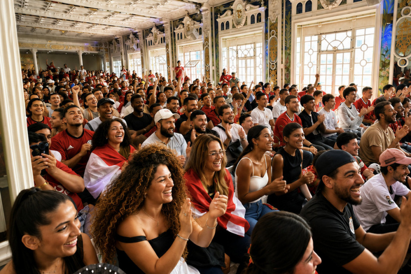 Fan Zone Coupe du monde de football au Salon des Miroirs - image