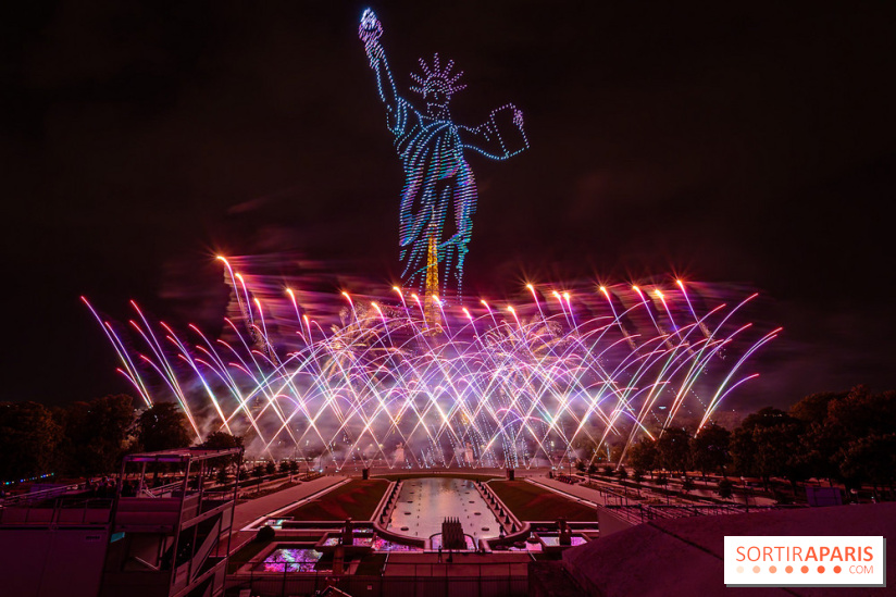 Le feux d'artifice de Paris 2026, les photos du spectacle