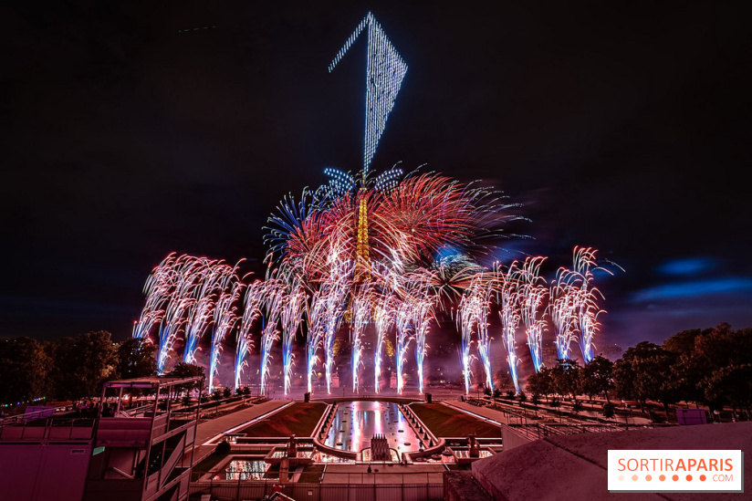 Le feux d'artifice de Paris 2026, les photos du spectacle