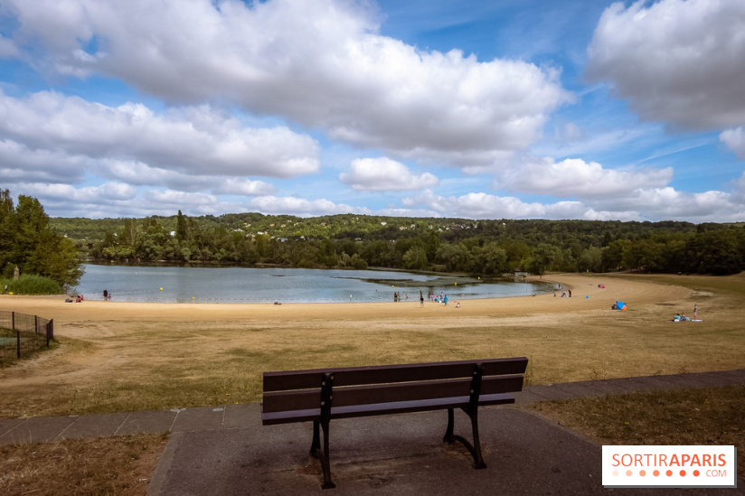 Île de loisirs du Val de Seine dans les Yvelines, plage, baignade et activités - photos