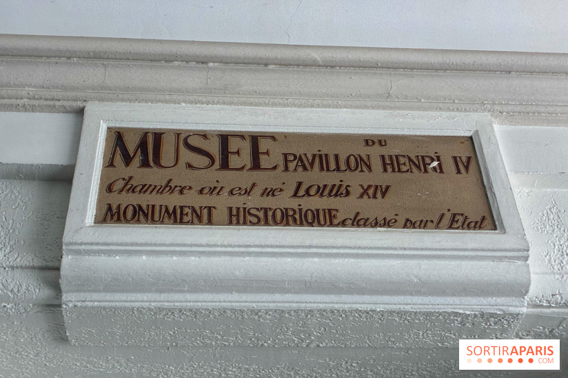 La chambre de Louis XIV au Pavillon Henri IV