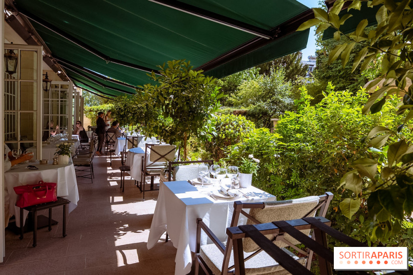 La terrasse-jardin de Maison Roland au Shangri-La Paris - les photos