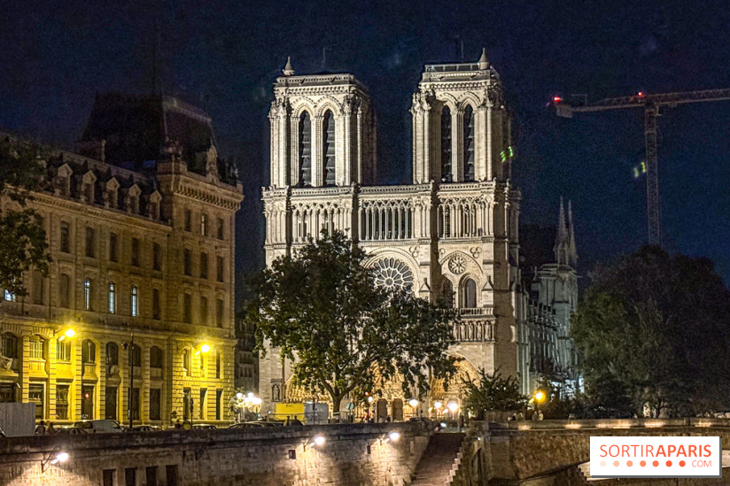 Paris la nuit - notre dame nuit