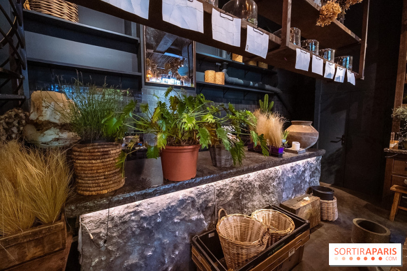Mégie, la cantine botanique, boutique et atelier floral - photos