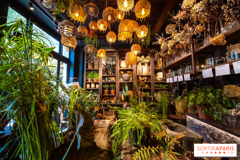 Mégie, la cantine botanique, boutique et atelier floral - photos