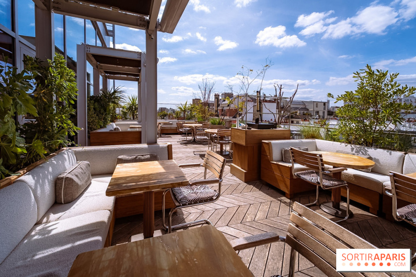 Les Ailes, le restaurant en rooftop de La Fondation - photos