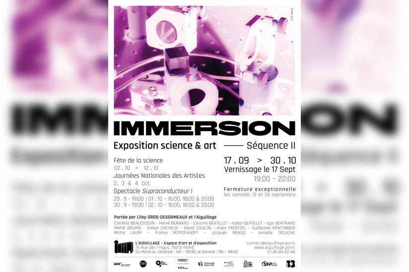 ImmersION à L’Aiguillage : Exposition jusqu'au 30 octobre