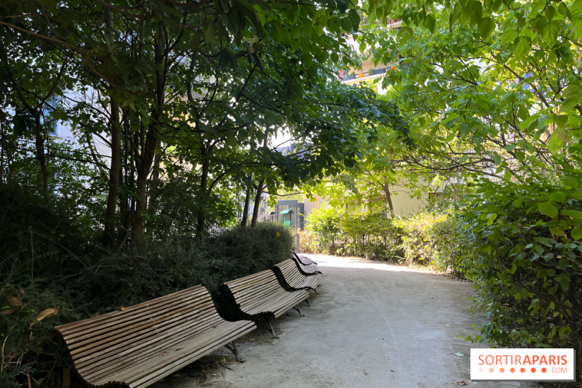 Le Jardin Claire Motte, square secret dans le 17e arrondissement