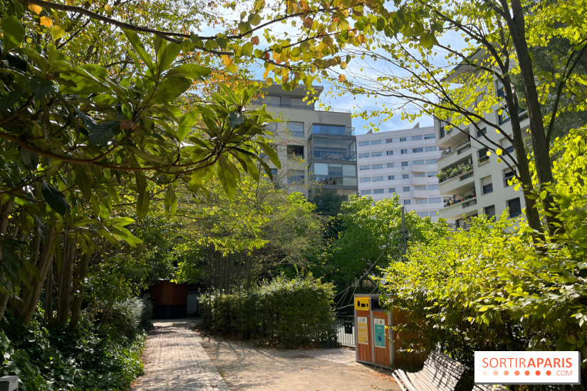 Le Jardin Claire Motte, square secret dans le 17e arrondissement