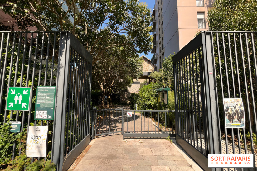 Le Jardin Claire Motte, square secret dans le 17e arrondissement