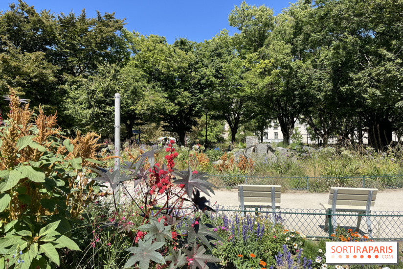 Square Léon Serpollet, le joli parc caché dans le 18e arrondissement