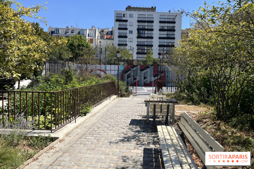 Square Léon Serpollet, le joli parc caché dans le 18e arrondissement