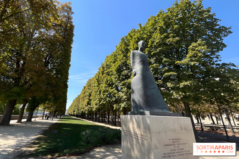 Le Jardin d’Erevan, un coin tranquille le long des quais de Seine