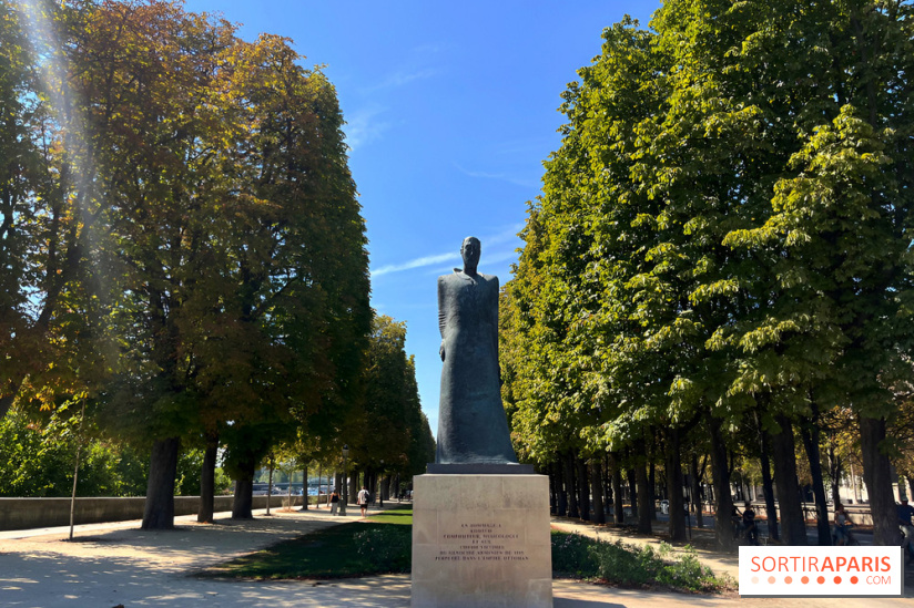 Le Jardin d’Erevan, un coin tranquille le long des quais de Seine