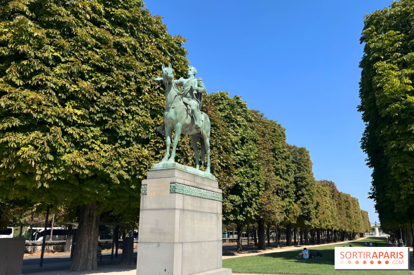 La promenade du Cours de la Reine - Simon Bolivar