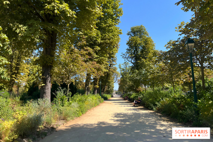 Les Jardins des Champs-Elysées, espace vert classé aux monuments historiques