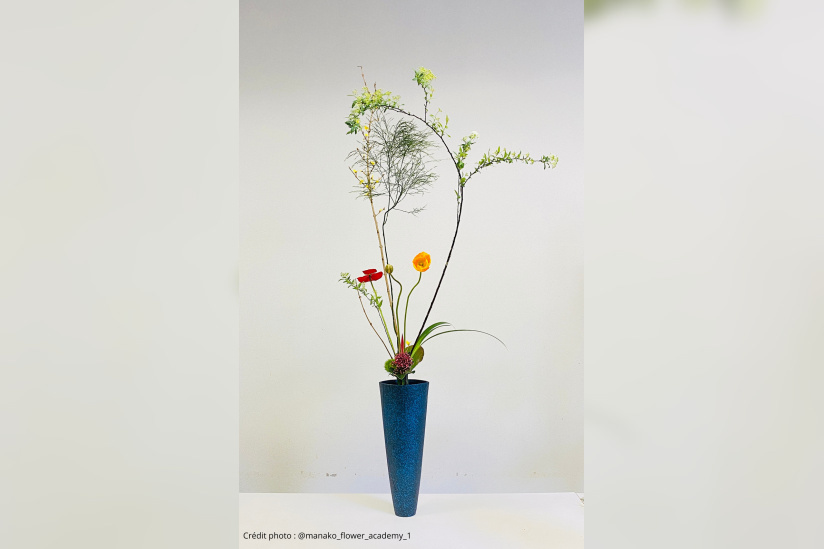 L’art floral japonais à l’honneur : plongez dans la poésie végétale au cœur de Paris !