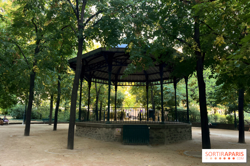 Square des Epinettes, le parc caché du 17e