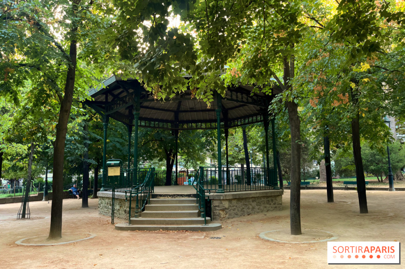 Square des Epinettes, le parc caché du 17e