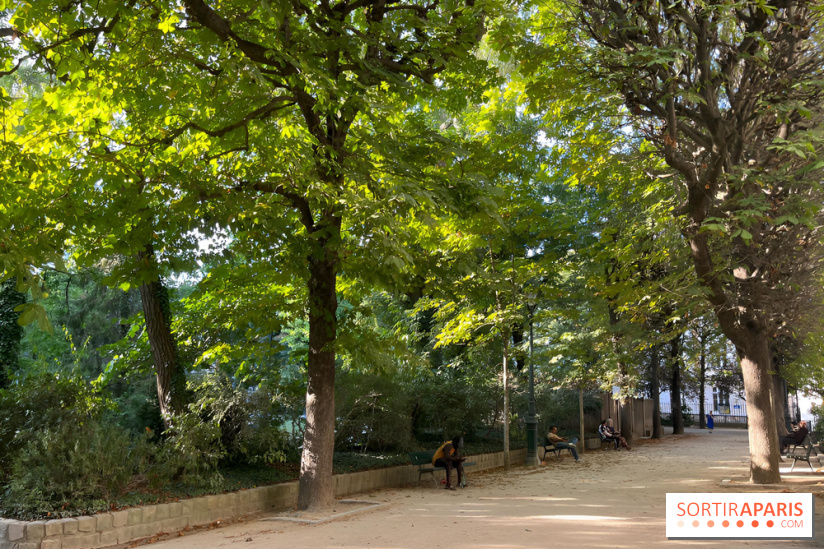 Square des Epinettes, le parc caché du 17e