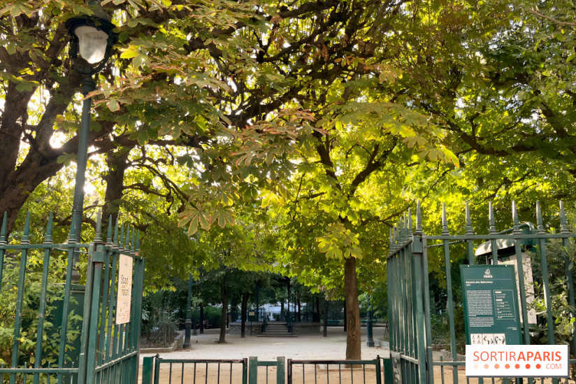 Square des Epinettes, le parc caché du 17e