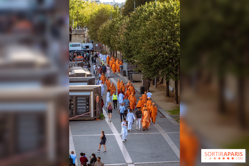 Défilé flottant sur la Seine : le Jal Yatra à Paris, les photos