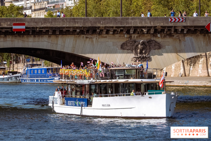 Défilé flottant sur la Seine : le Jal Yatra à Paris, les photos