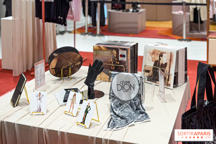 Pop-up Céline Dion aux Galeries Lafayette