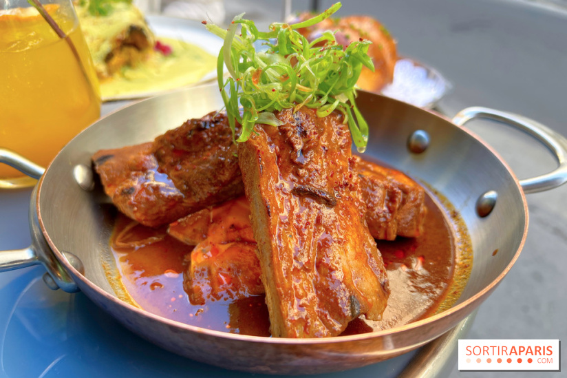 The Indian Arms - Travers ribs marinés
