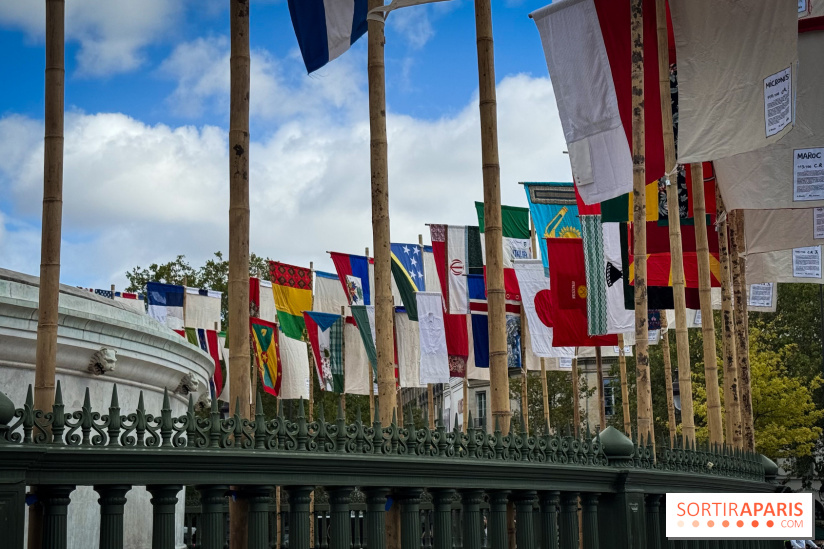 La Re-prise de la Bastille, 196 drapeaux recyclés autour de la Colonne de Juillet pour la Paris Design Week 2026