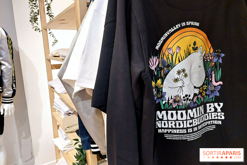 Moomin pop-up shop à Paris, nos photos