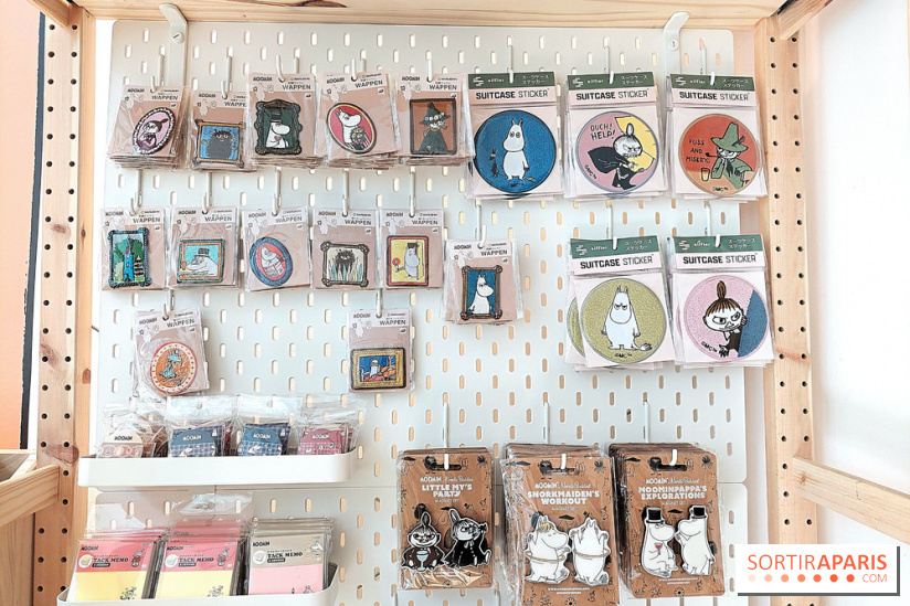 Moomin pop-up shop à Paris, nos photos