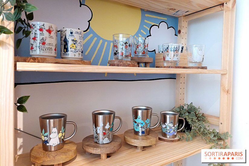 Moomin pop-up shop à Paris, nos photos
