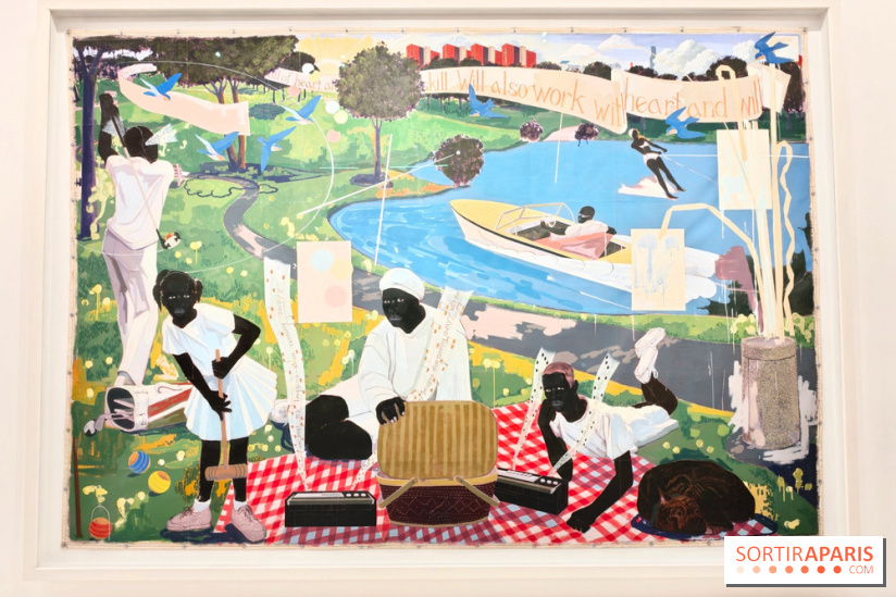Kerry James Marshall dévoile ses histoires dans une exposition au musée d'Art moderne de Paris
