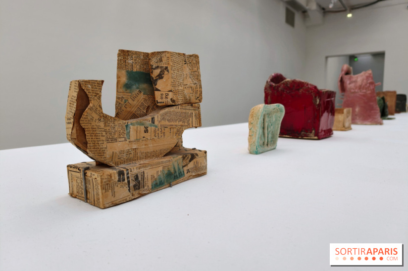 Exposition Simone Fattal au MAM Paris : mythes, exil et villes englouties