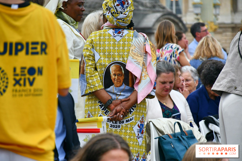 En images : la messe géante sur les Champs-Elysées du Pape Léon XIV