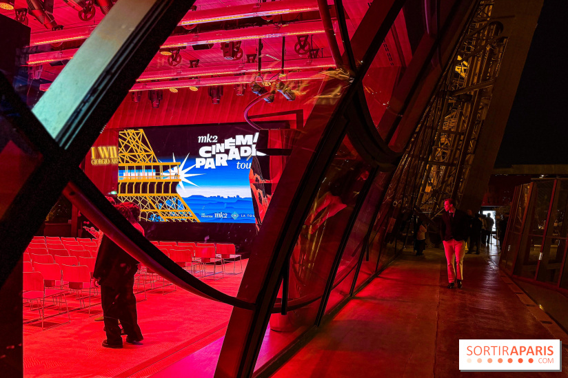 Paris : nos photos du cinéma Paradiso installé pour la première fois au premier étage de la Tour Eiffel
