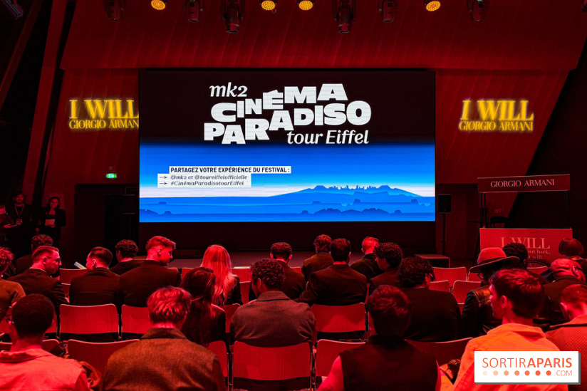 Paris : nos photos du cinéma Paradiso installé pour la première fois au premier étage de la Tour Eiffel