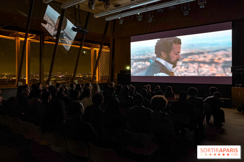 Paris : nos photos du cinéma Paradiso installé pour la première fois au premier étage de la Tour Eiffel