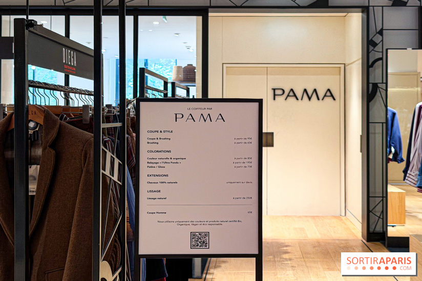 PAMA, salon de coiffure Le Bon Marché Rive Gauche