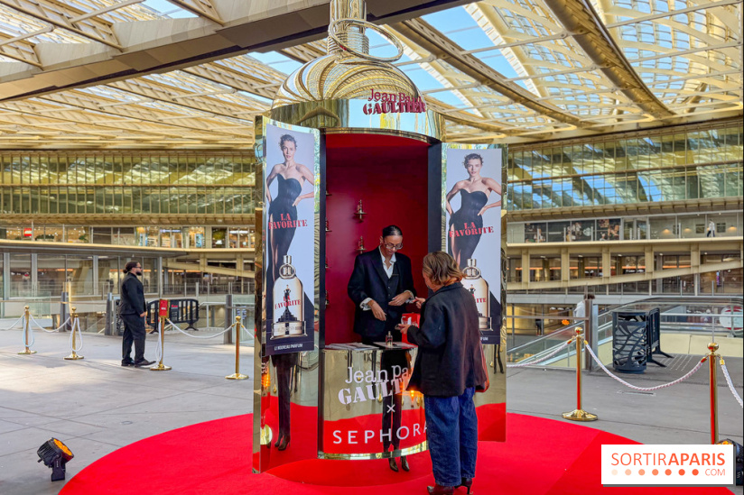 Jean-Paul Gaultier ouvre un pop-up avec un café et des animations sur la terrasse de la Canopée des Halles, à Paris