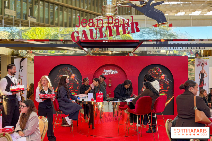 Jean-Paul Gaultier ouvre un pop-up avec un café et des animations sur la terrasse de la Canopée des Halles, à Paris