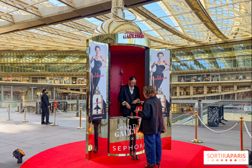 Jean-Paul Gaultier ouvre un pop-up avec un café et des animations sur la terrasse de la Canopée des Halles, à Paris