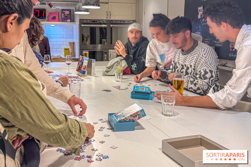 Puzz, café-bar dédié aux puzzles à Paris
